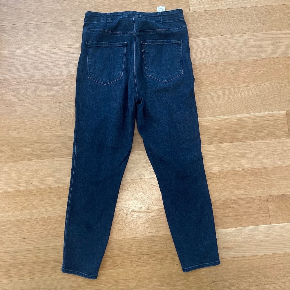 J Brand Natasha Sky High Cropped Skinny Jeans